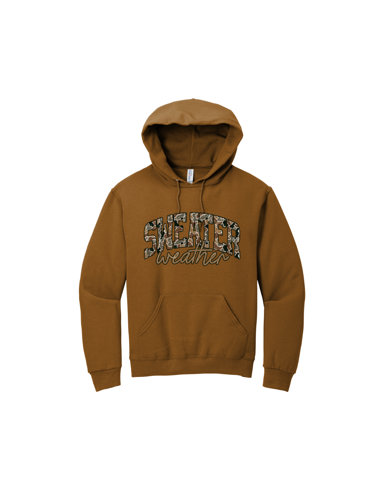 #7000 - Camo Sweater Weather Hoodie