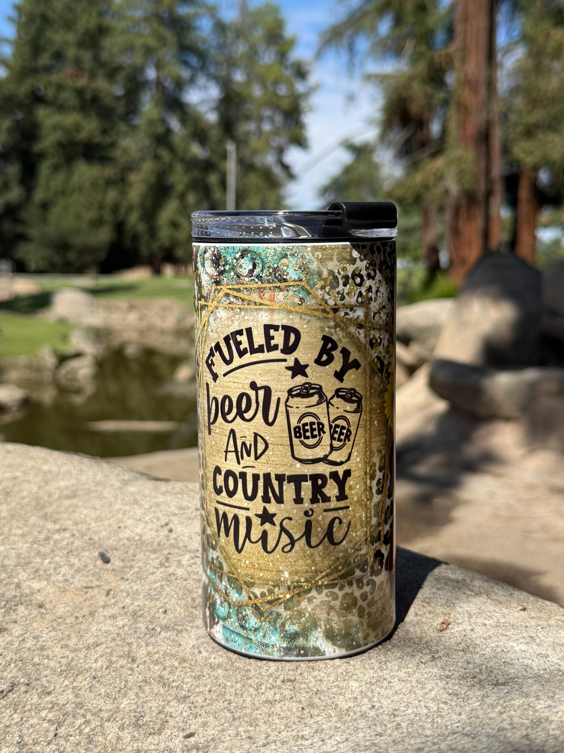 Fueled By Beer - 4 in 1 Cooler