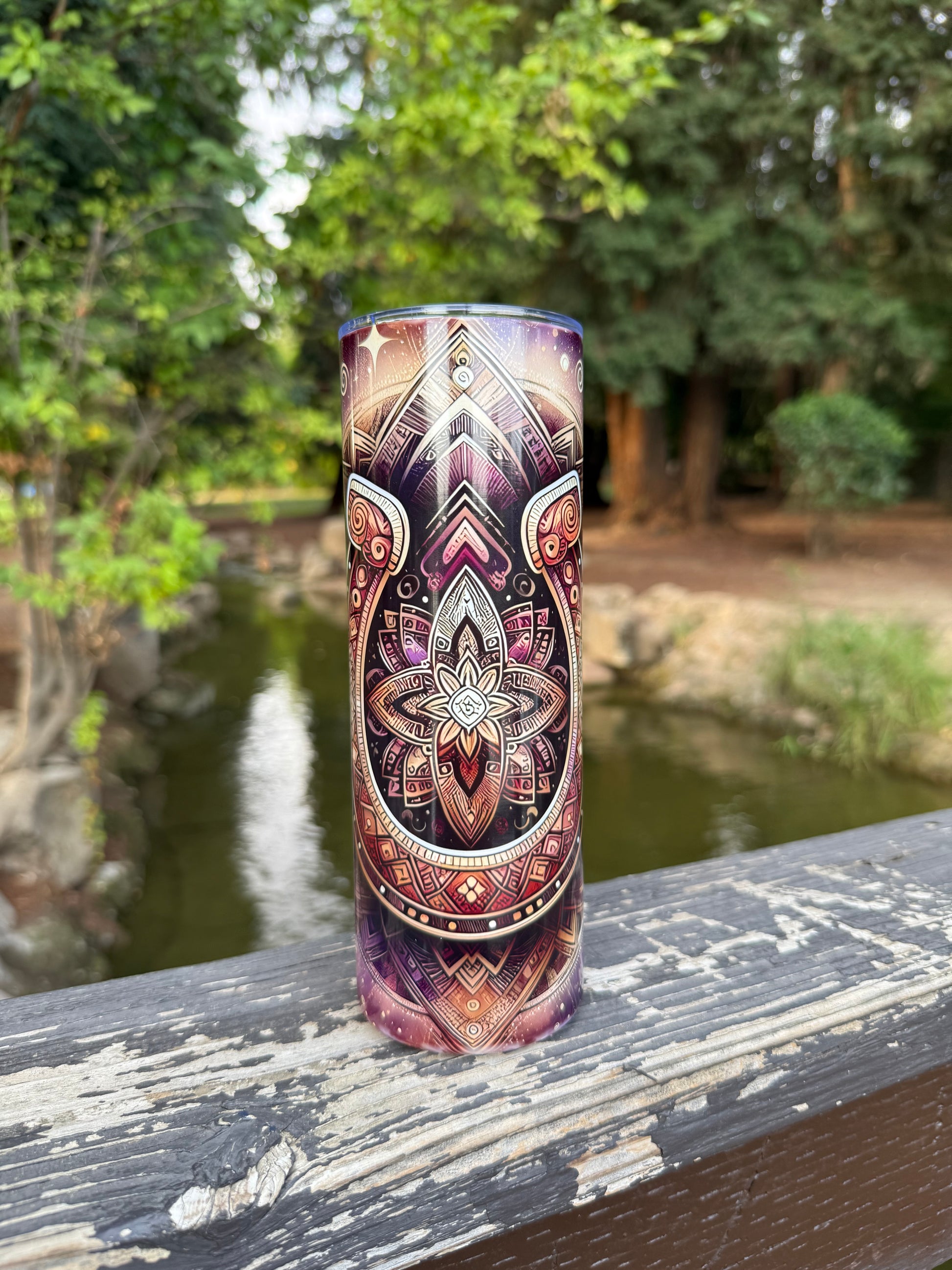 Purple Horseshoe - 20oz Tumbler