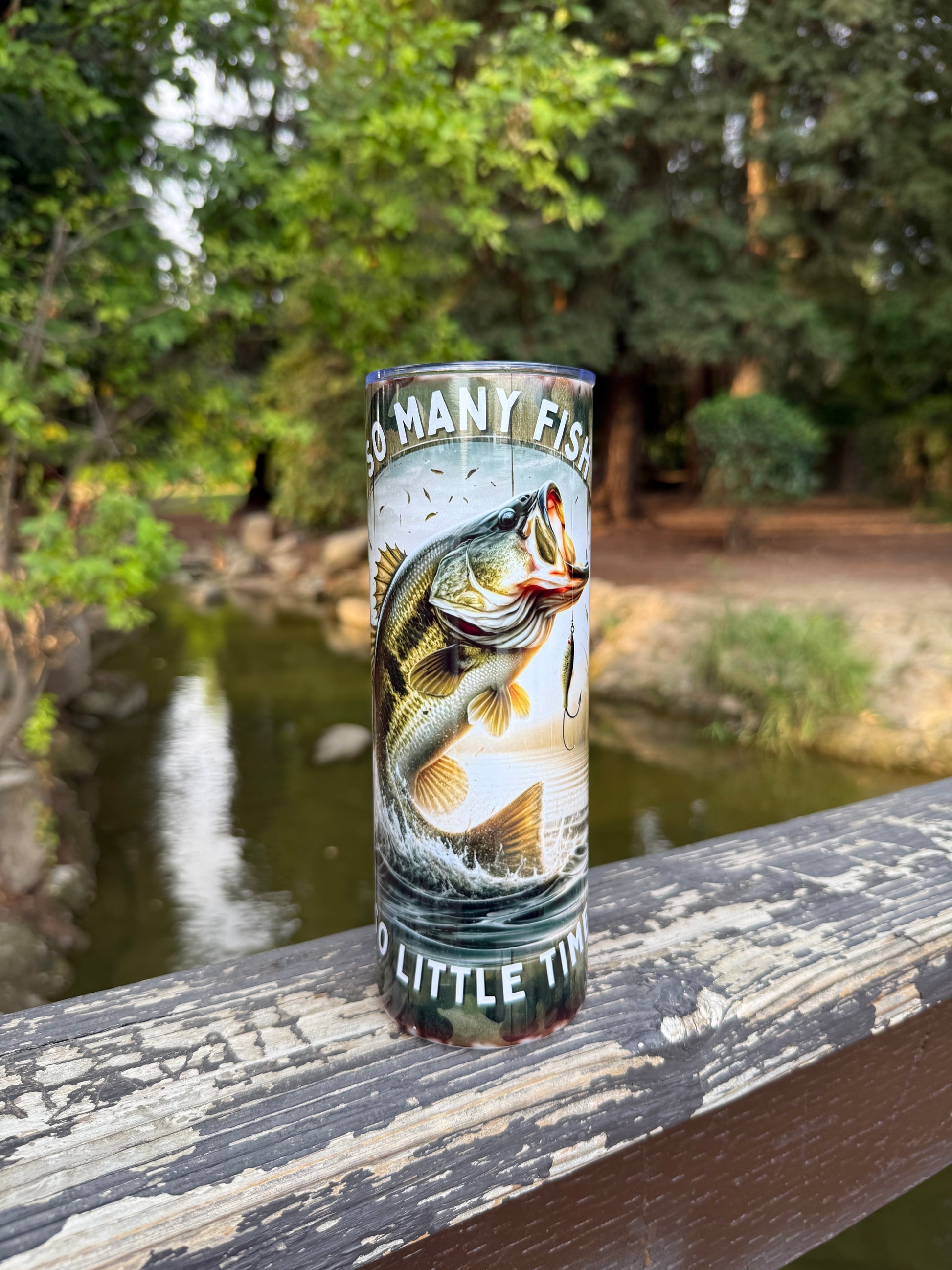 So Many Fish, So Little Time - 20oz Tumbler