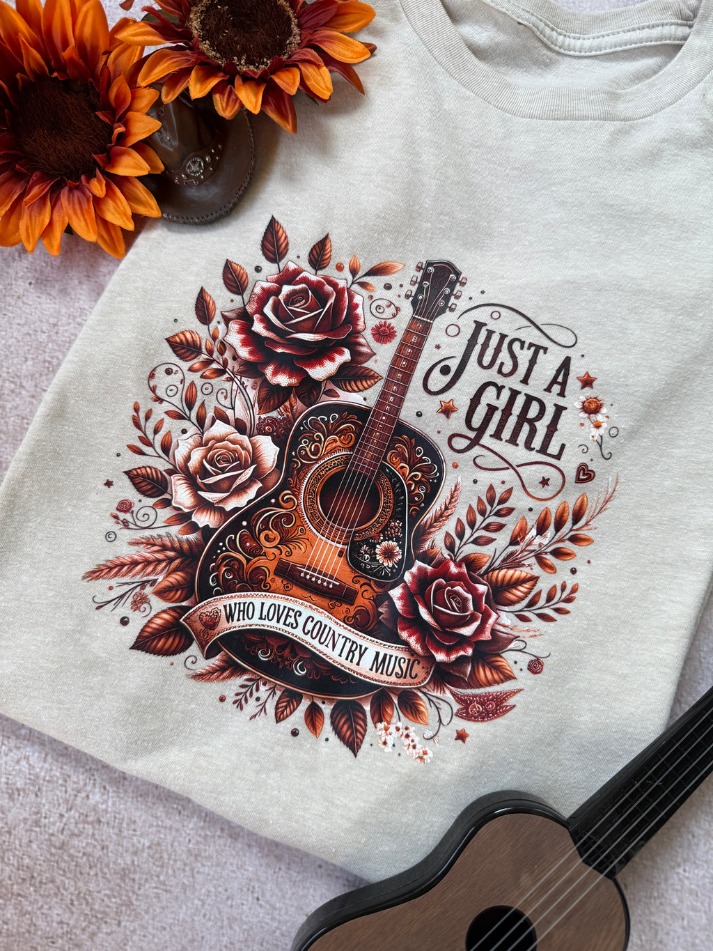 #5012 - Just A Girl - T-Shirt