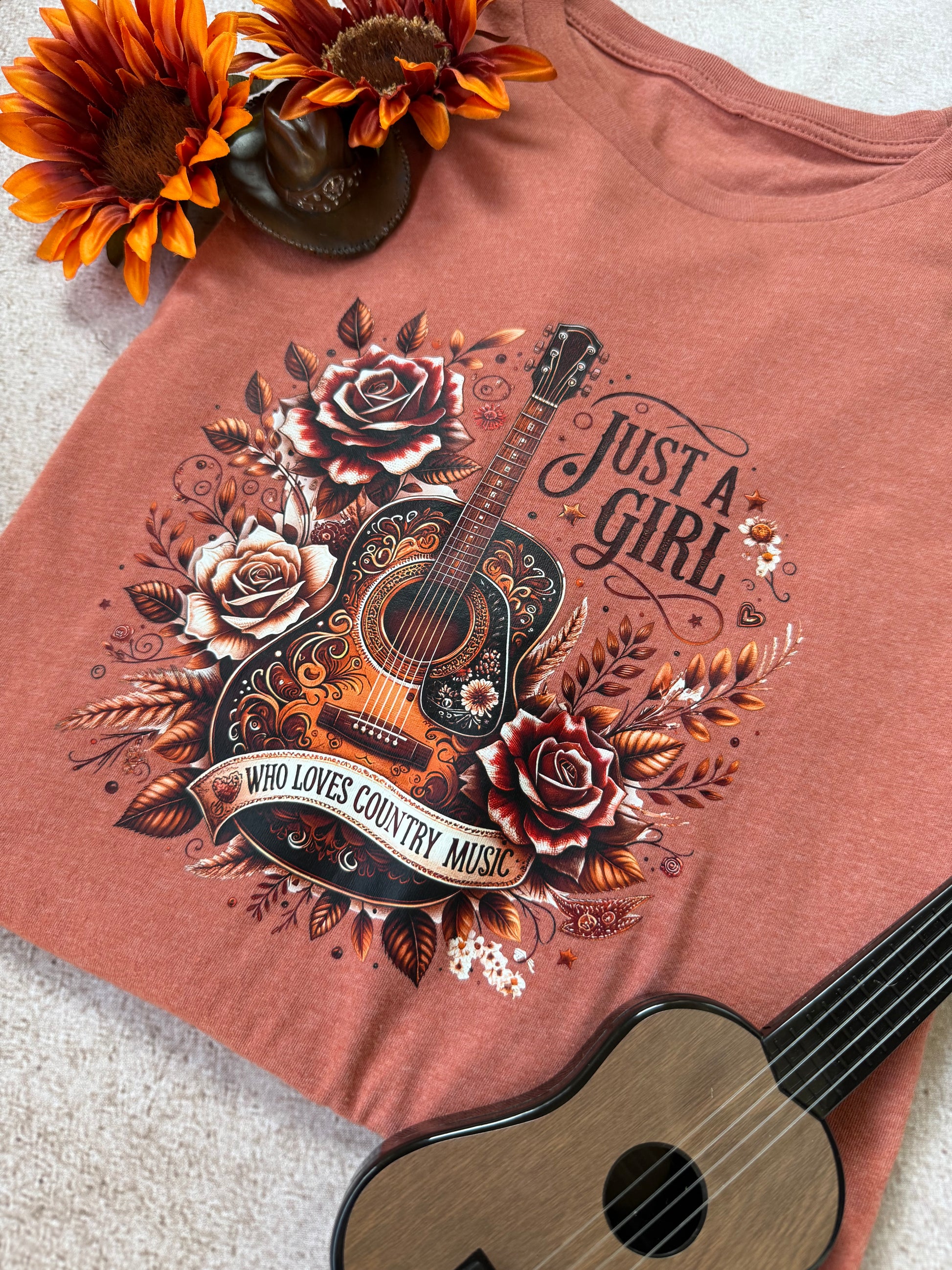 #5012 - Just A Girl - T-Shirt