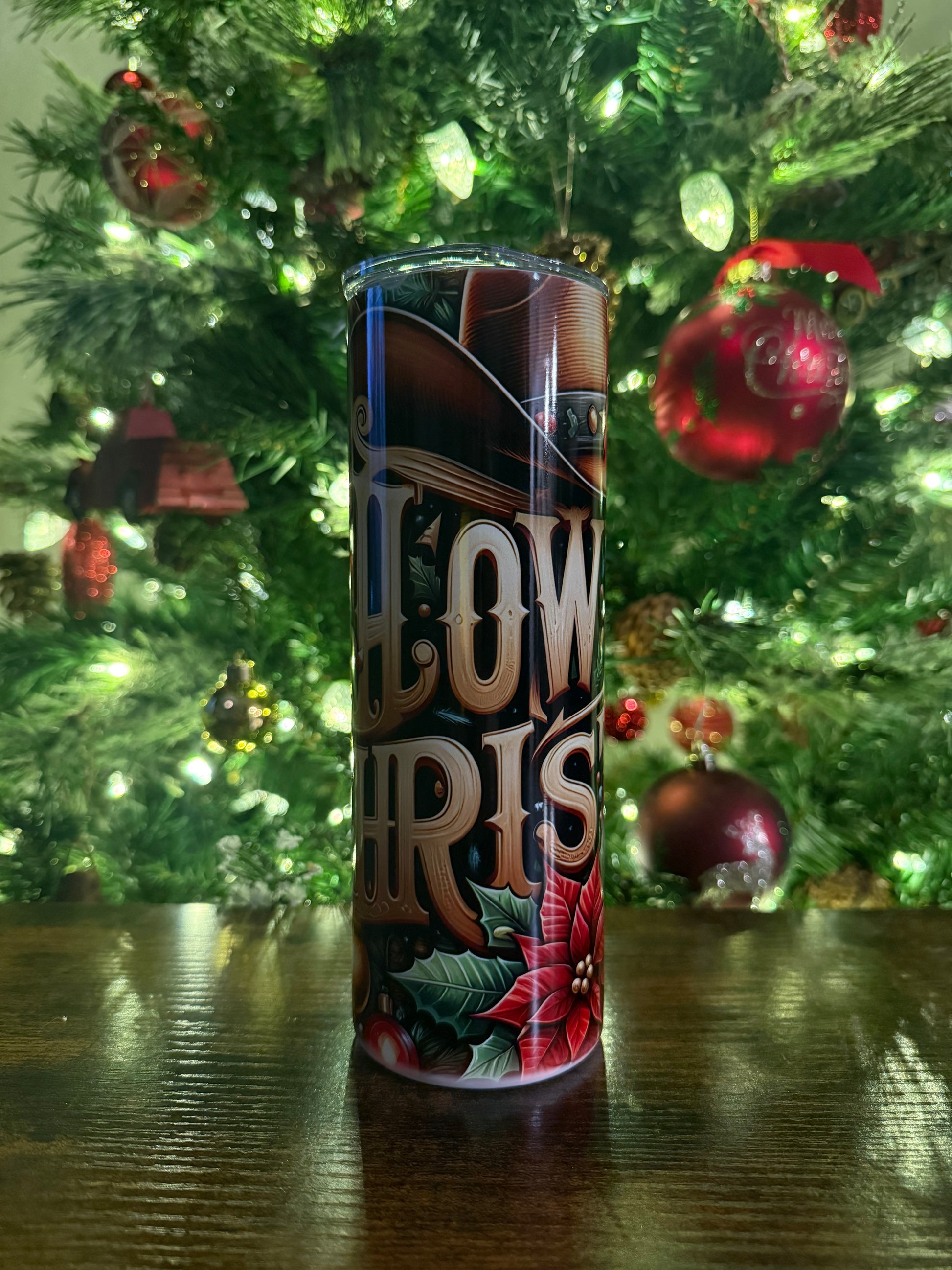 #29007 - Howdy Christmas - 20oz Tumbler