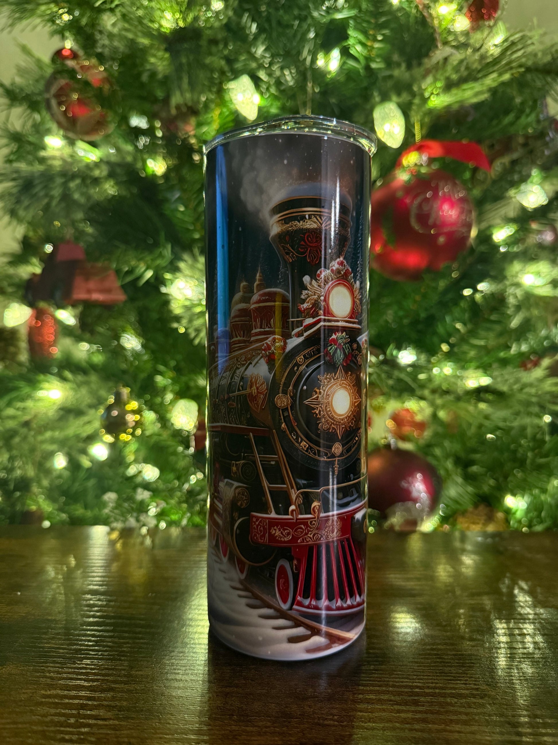 #29010 - Christmas Train 20oz Tumbler