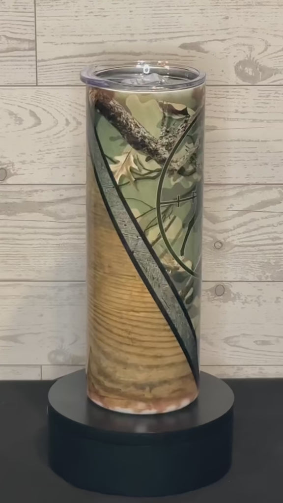 Camo Deer Hunting - 20oz Tumbler